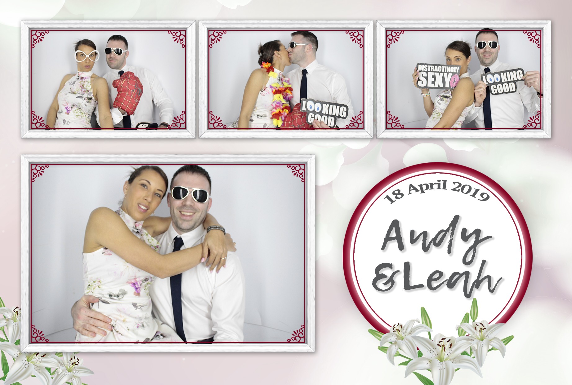 Andy & Leah's Wedding | View more photos from the event at gallery.myphotoboothexperience.co.uk/u/MyPhotoBoothExperienceLtd/Andy-Leahs-Wedding